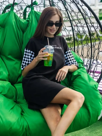 Туника удлиненная больших размеров