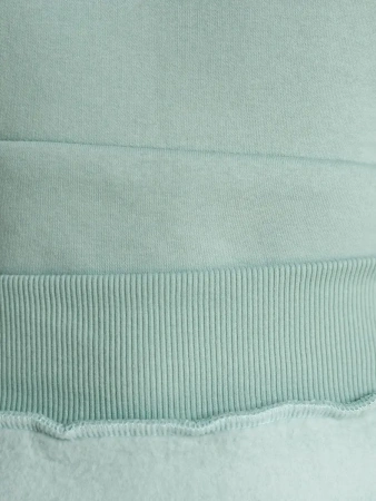 Однотонное худи с начесом