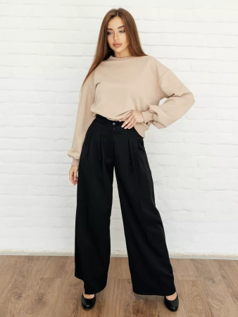 Свитшот женский оверсайз больших размеров ДФ545