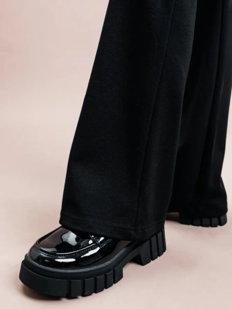 Брюки клеш для девочки школьные