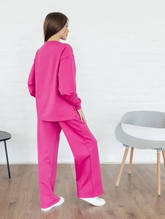 Спортивный костюм женский брючный больших размеров КФ524