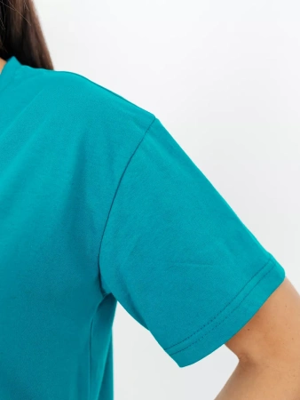 Туника домашнее платье с принтом