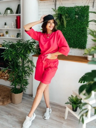 Костюм женский с шортами летний