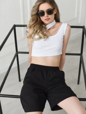 Шорты спортивные женски летние одежда бермуды