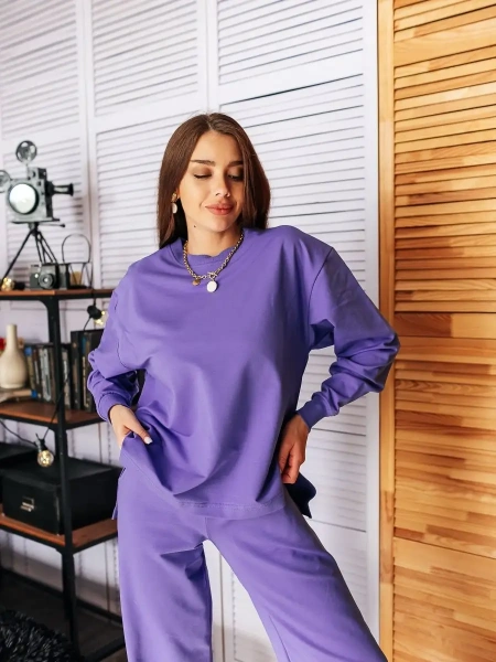 Костюм женский брючный КФ524 трикотажный