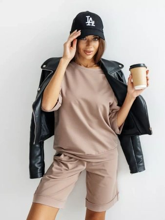 Костюм домашний с шортами спортивный