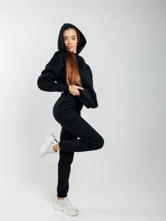 Костюм спортивный женски с начесом оверсайз домашняя одежда