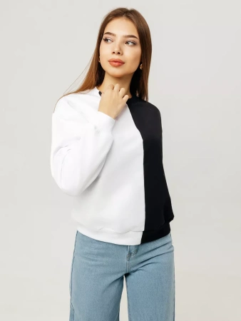 Свитшот женский толстовка больших размеров кофта ДФ581