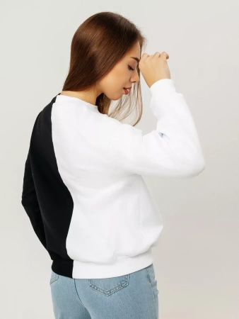 Свитшот женский толстовка больших размеров кофта ДФ581