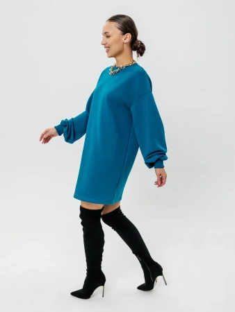 Платье женское оверсайз с длинным рукавом туника ТФ543