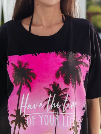 Туника платье домашнее повседневное больших размеров