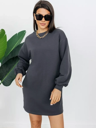 Платье женское оверсайз с длинным рукавом туника ТФ543