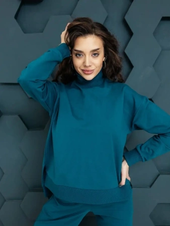 Спортивный костюм оверсайз трикотаж