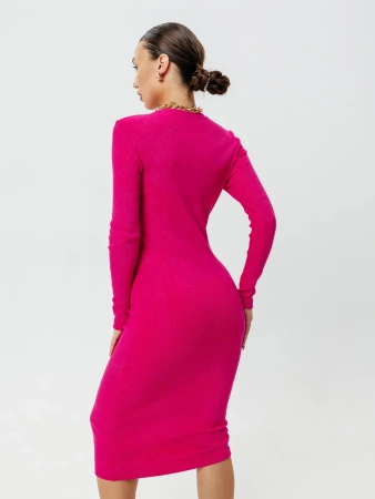 Платье праздничное вечернее лапша трикотажное ПЛК648