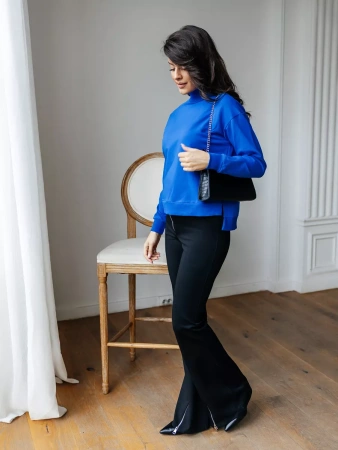 Свитер женский кофта оверсайз больших размеров