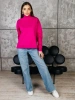 Джемпер женский с горлом свитер больших размеров дф539