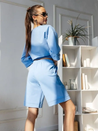 Костюм домашний с шортами спортивный