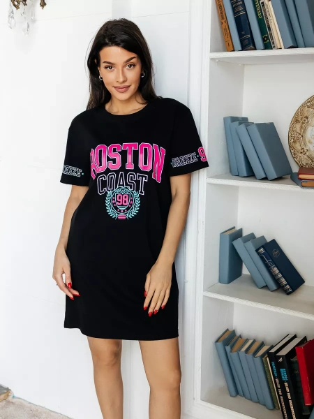 Туника женская платье домашнее больших размеров