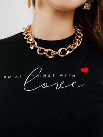 Лонгслив женский облегающий с принтом нарядный ДК589