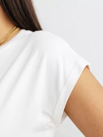 Футболка большого размера с принтом праздничная