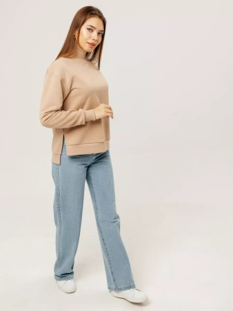 Свитер с горлом кофта с длинным рукавом ДФ542