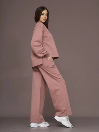 Спортивный костюм женский брючный больших размеров КФ524