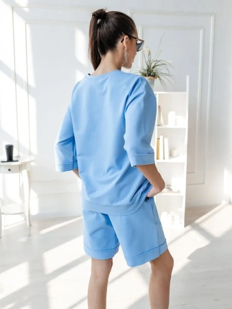 Костюм домашний с шортами спортивный