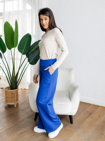 Брюки палаццо широкие классические БФ536