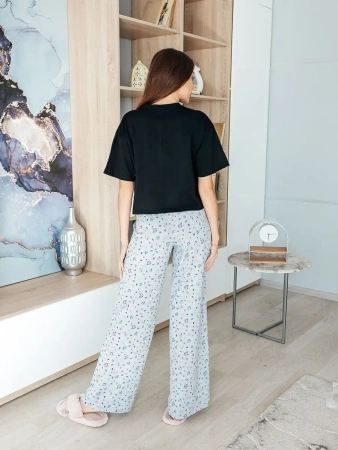 Пижама с штанами брючная большие размеры