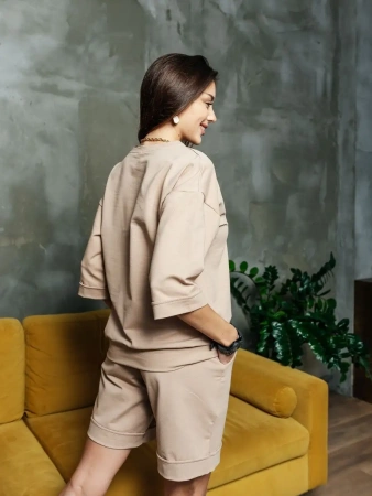 Костюм домашний с шортами спортивный