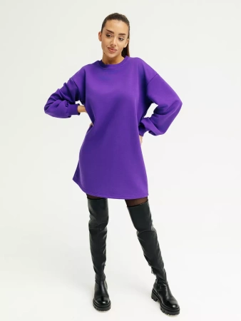 Платье женское оверсайз с длинным рукавом туника ТФ543
