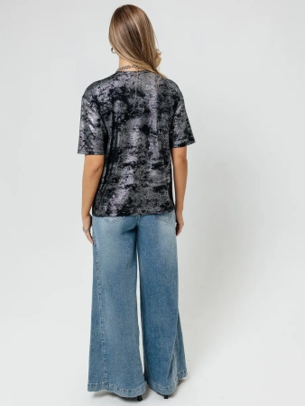 Футболка женская нарядная блузка больших размеров