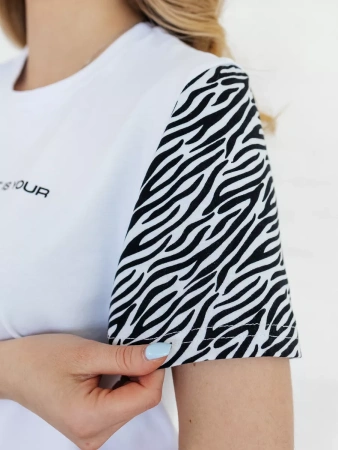 Футболка хлопок с принтом новогодняя больших размеров