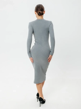 Платье праздничное вечернее лапша трикотажное ПЛК648