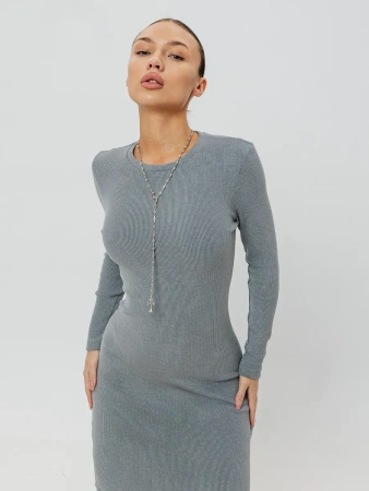 Платье праздничное вечернее лапша трикотажное ПЛК648