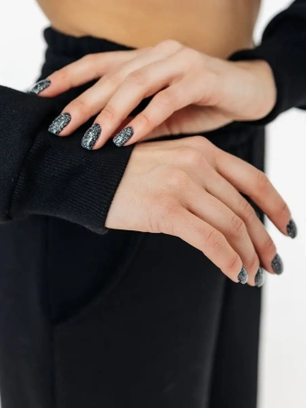 Спортивный костюм с начесом оверсайз кроя зимний