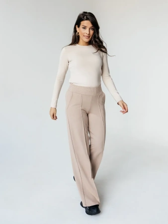 Брюки палаццо широкие классические БФ536