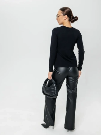 Лонгслив женский облегающий с принтом дк573