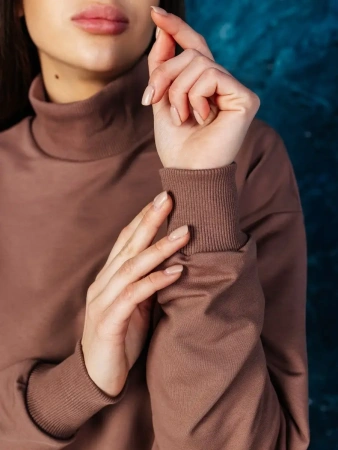 Свитер женский кофта оверсайз больших размеров