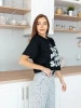 Пижама с штанами брючная большие размеры
