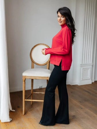 Свитер женский кофта оверсайз больших размеров