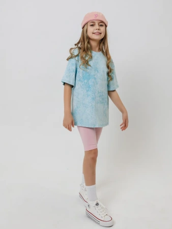 Футболка для девочки оверсайз хлопок