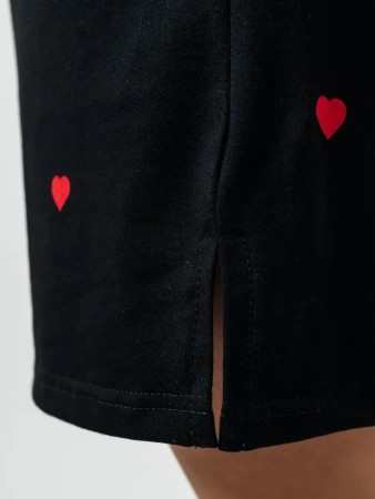 Платье нарядное короткое больших размеров повседневное