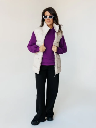 Свитшот женский оверсайз больших размеров ДФ545