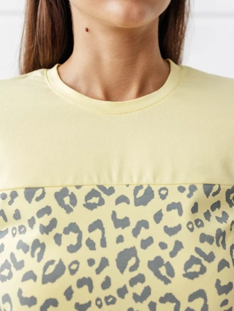 Футболка хлопок с принтом новогодняя больших размеров