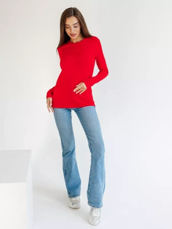 Лонгслив женский облегающий дк540