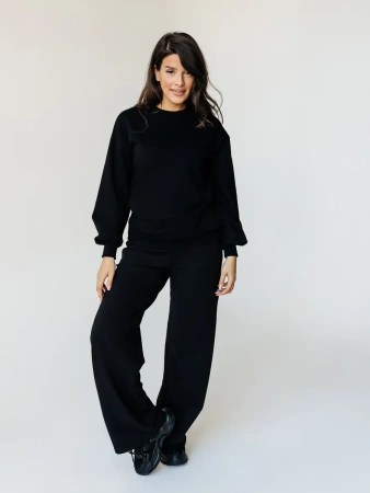 Свитшот женский оверсайз больших размеров ДФ545