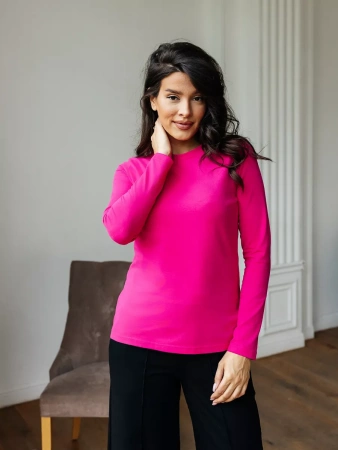 Лонгслив женский облегающий дк540