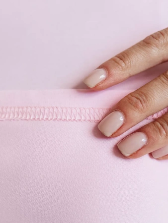 Лонгслив женский облегающий розовый дк540