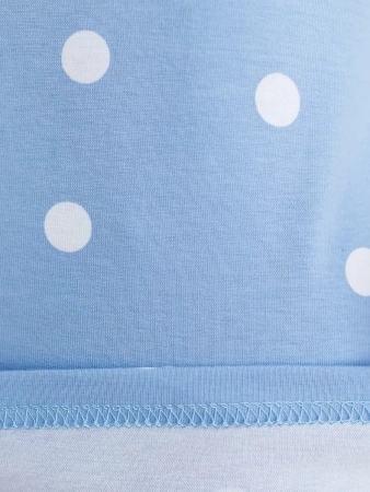 Футболка с принтом хлопок больших размеров новогодняя ФК561